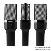 Microfone Gamer Redragon Adne, RGB, Condensador, Cardióide, USB Tipo-C, Preto - GM212