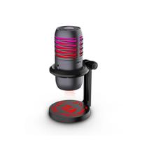 Microfone Gamer Redragon Nebula - USB Condensador - LED - 24-bit/96kHz - Mute Touch - GM211 Microfone Gamer Redragon Nebula - USB Condensador - LED - 24-bit/96kHz - Mute Touch - GM211