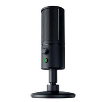 Microfone gamer streamer razer, seiren x, preto