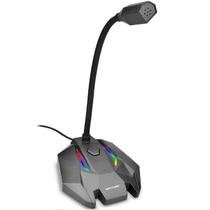 Microfone Gamer USB com LED Multilaser PH363