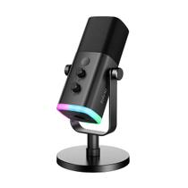 Microfone Gamer USB XLR Fifine Streaming AM8 Preto Microfone Gamer USB XLR Fifine Streaming AM8 Preto