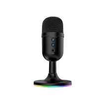 Microfone Gamer Xion Xi Micga RGB Preto - Headset Profissional de Alta Qualidade