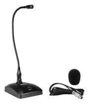 Microfone Gooseneck Com Haste 46cm Profissional Com Phantom Power Para Púlpitos Igrejas Palestras Microfone Gooseneck Com Haste 46cm Profissional Com Phantom Power Para Púlpitos Igrejas Palestras