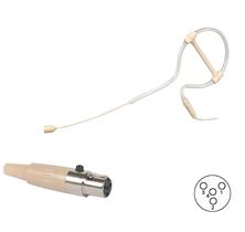 Microfone headset c/ fio p/ body pack,Omni,4 mm,XLR 4 pinos Microfone headset c/ fio p/ body pack,Omni,4 mm,XLR 4 pinos