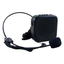 Microfone Headset Com Fio Amplificador Bluetooth USB Portátil 5W AV110 Solus