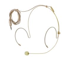 Microfone Headset Com Fio Skypix Mh40 Bege P2 Leve Discreto