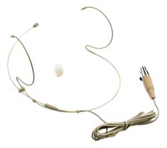 Microfone Headset Compatível Shure Mini Xlr4 Pinos