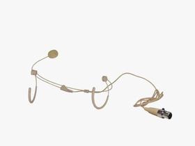 Microfone Headset P/ Sem Fio Kadosh K82 Mini Xlr Fine 3 Pino - Bege Microfone Headset P/ Sem Fio Kadosh K82 Mini Xlr Fine 3 Pino - Bege