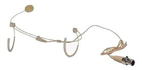 Microfone Headset P/ Sem Fio Kadosh K82 Mini Xlr Fine 4 Pino - Bege