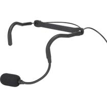 Microfone Headset Supercardióide Fitness Preto QEX Samson