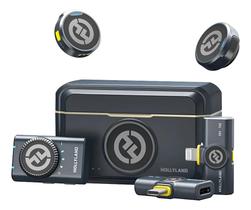 Microfone Hollyland Lark M2 Duo Combo Duplo Para 2 Pessoas U Microfone Hollyland Lark M2 Duo Combo Duplo Para 2 Pessoas U