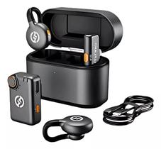 Microfone Hollyland Lark M2s Duo Combo Sem Fio Preto