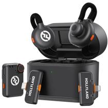 Microfone Hollyland LARK M2S Ultimate Combo USB-C Lightning Microfone Hollyland LARK M2S Ultimate Combo USB-C Lightning