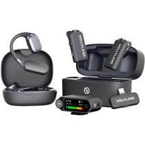 Microfone Hollyland Lark Max 2 Ultimate Combo Duplo Para 2 Pessoas Sem Fio Microfone Hollyland Lark Max 2 Ultimate Combo Duplo Para 2 Pessoas Sem Fio