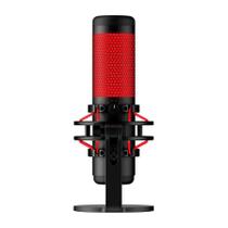 Microfone HyperX Quadcast Condensador Podcast, Multi-padrão, Preto