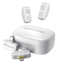 Microfone Inalámbrico Sem Fio Hollyland Lark A1 Combo Branco
