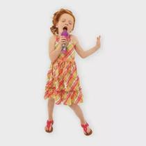 Microfone Infantil Barbie Rockstar F0020-0 - Fun Microfone Infantil Barbie Rockstar F0020-0 - Fun