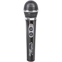 Microfone Infantil Com 12 Melodias - Preto - MCR-231 - Fenix