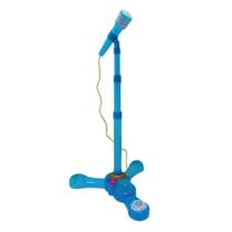 Microfone Infantil Com Pedestal Azul Fenix Microfone Infantil Com Pedestal Azul Fenix