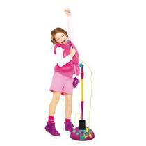 Microfone Infantil com Pedestal - Karaokê Fabuloso Barbie - Fun Divirta-se