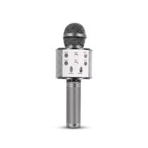 Microfone Infantil de Karaoke Efeito De Voz Recarregável Sem Fio Bluetooth Cor:Ouro
