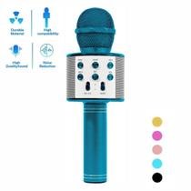 Microfone Infantil Karaoke C/Vozes Divertidas Gravação ul - 9H