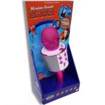 Microfone Infantil Karaoke Show Com Bluetooth Rosa Toyng