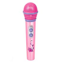 Microfone Infantil Musical - Agradáveis Melodias - Rosa - Fenix Brinquedos