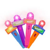 Microfone Infantil Sai A Voz Brinquedo Criança