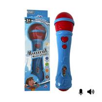 Microfone Infantil Sai Voz De Verdade Toca Musica Divertido
