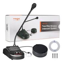 Microfone Intercomunicador Bilheteria Lotéricas Guichê Caixa Microfone Intercomunicador Bilheteria Lotéricas Guichê Caixa