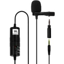 Microfone JBL Lapela CSLM20B Omnidirecional