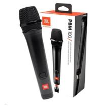 Microfone Jbl Pbm100 Vocal Dinâmico Cardióide Com Cabo Preto