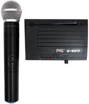 Microfone jwl u-8017 s/fio uhf simples mao