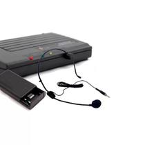 Microfone kadosh k-231h headset sem fio vhf