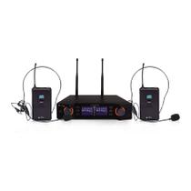 Microfone kadosh k-492hh sem fio duplo