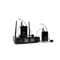 Microfone Kadosh K-502HH Sem Fio Duplo Headset Profissional - K502HH