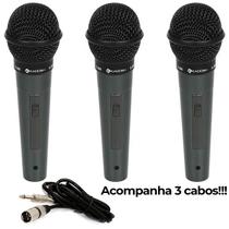Microfone Kadosh K300 Kit Com 3 + Cabos