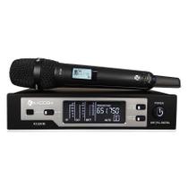 Microfone Kadosh Sem Fio Uhf Digital Sistema Ir K-1201M