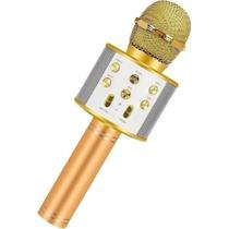 Microfone Karaoke Bluetooth 2 Alto-Falant Usb Ws-858 - KTV