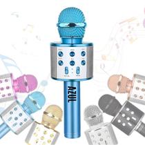 Microfone Karaokê Bluetooth Efeito De Voz Recarregável Modo Selfie