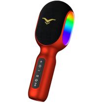 Microfone Karaokê Bluetooth sem Fio Microfone Portátil 5 em 1 com caixa de som e Luzes RGB Dinâmicas Mini Máquina de Karaokê para Viagens Stagesound Microfone Karaokê Bluetooth sem Fio Microfone Portátil 5 em 1 com caixa de som e Luzes RGB Dinâmicas Mini Máquina de Karaokê para Viagens Stagesound