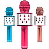 Microfone Karaokê Bluetooth Show Recarregavel Caixa De Som - Zoop Toys