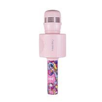 Microfone Karaokê Bluetooth Teen Star 5W Rosa Mk301 Oex