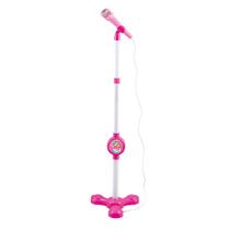 Microfone Karaoke com Pedestal Use no Celular Cantar Criança Musica Menina