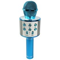 Microfone Karaokê Infantil Ws858 ul Sem Fio Com Bluetooth