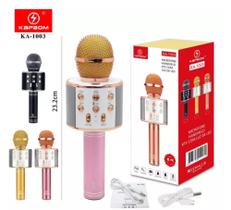 Microfone Karaoke recarregável Usb