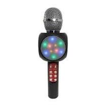 Microfone Karaoke S Fio Bluetooth Speaker Usb Altomex- PRETO