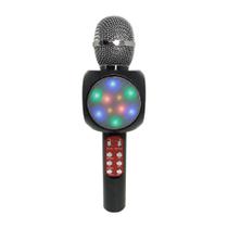Microfone Karaoke S Fio Bluetooth Speaker Usb Preto A-915 - Altomex