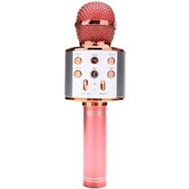 Microfone Karaoke Sem Fio Bluetooth Caixa Som Microfone Karaoke Sem Fio Bluetooth Caixa Som